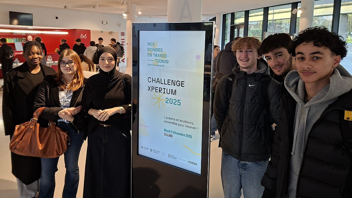 Etudiants de l'IUT de Lille au challenge Xperium 2025