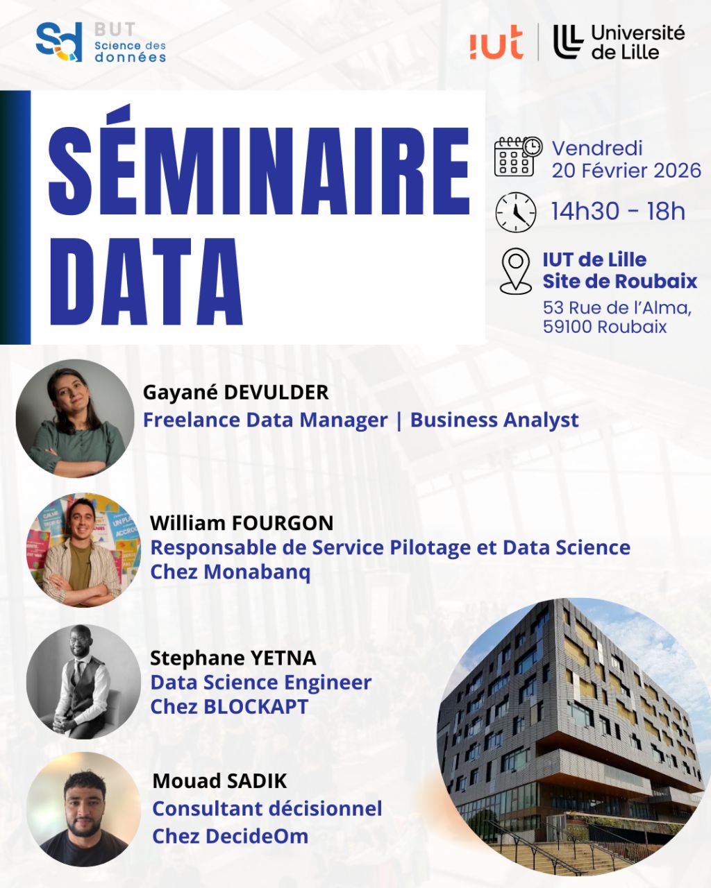 Affiche séminaire data